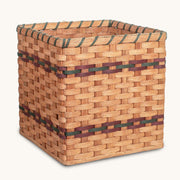 14” x 14” Cube | Display & Organizing Basket Wine & Green