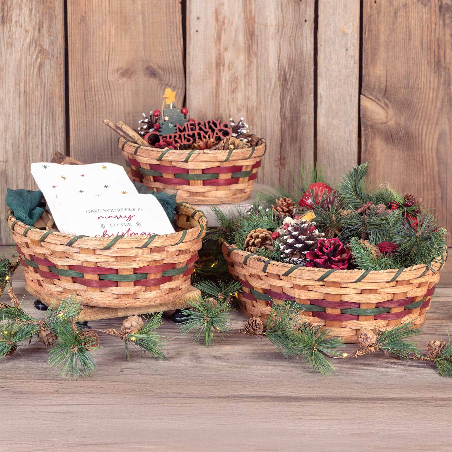 Kitchen & Bathroom Set | Like Getting One Basket FREE! Wine & Green