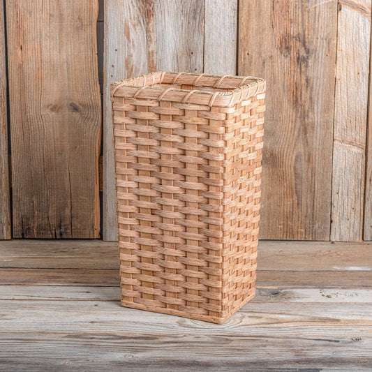SALE! 10" x 8" x 18" Tall Amish Handmade Rectangle Basket