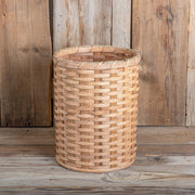 SALE! 12" Diameter x 15" Tall Amish Handmade Round Basket