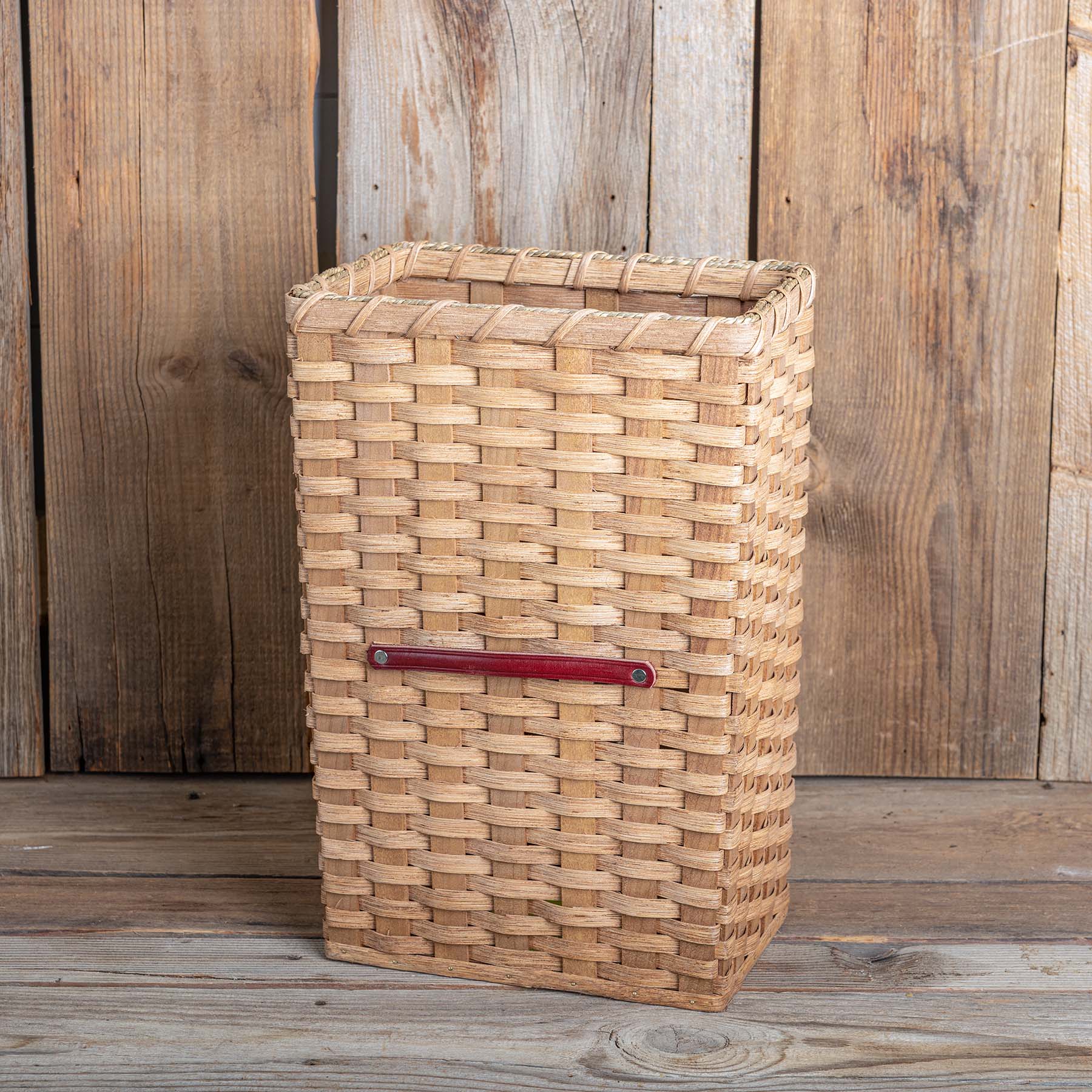 SALE! 12" x 8" x 18" Tall Amish Handmade Rectangle Basket