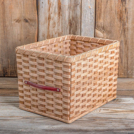 SALE! 16" x 12" x 11" Tall Amish Handmade Rectangle Basket