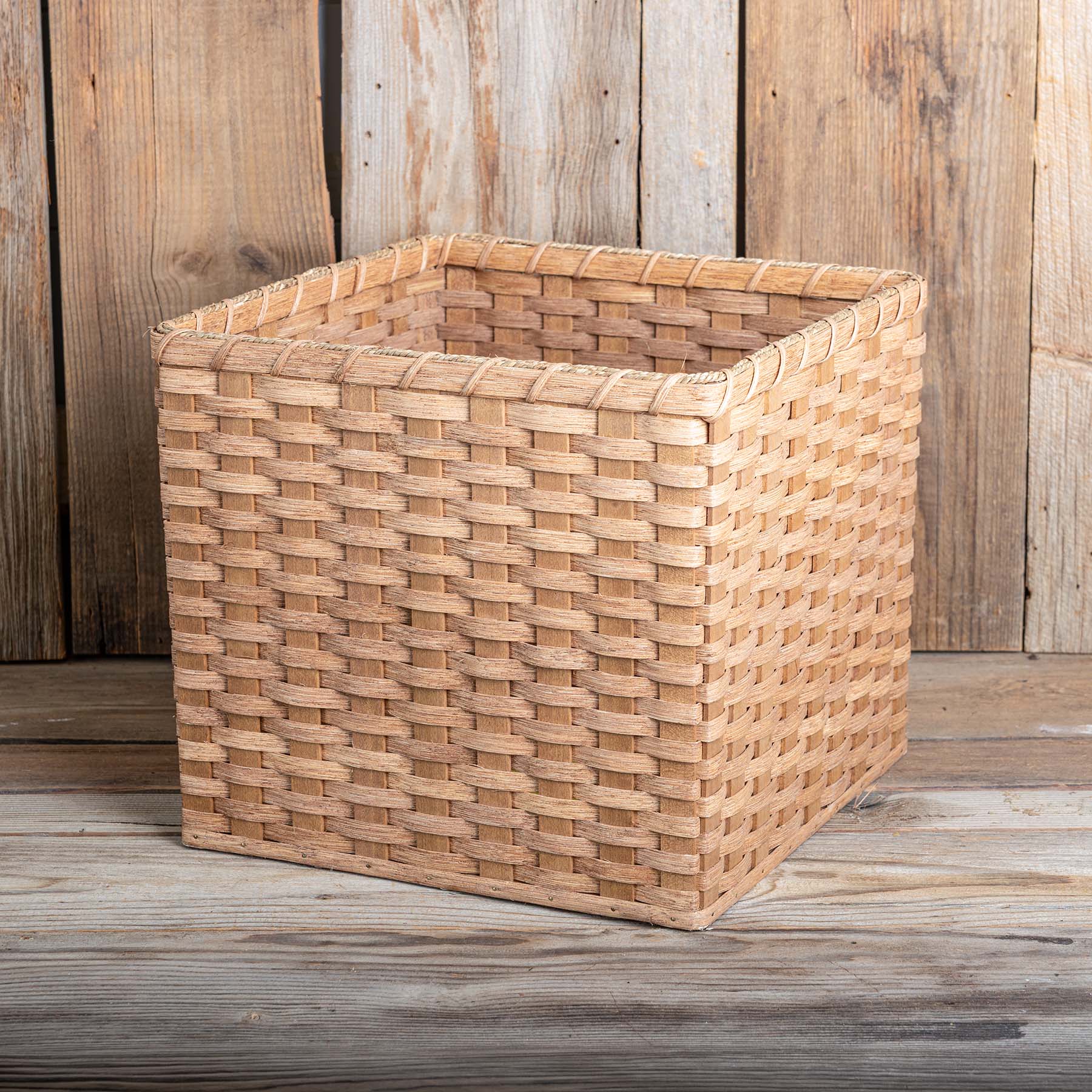 SALE! 16" x 16" x 14" Tall Amish Handmade Rectangle Basket