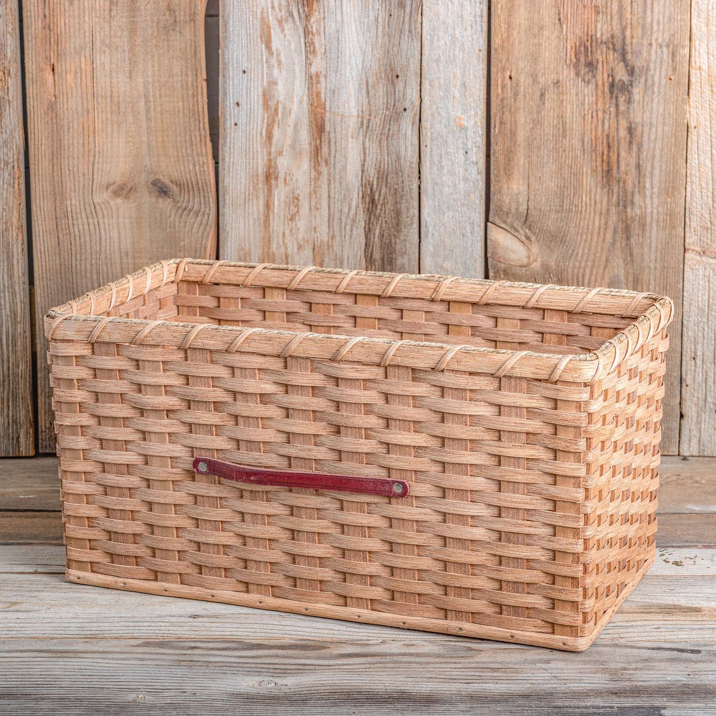 SALE! 22" x 11" x 11" Tall Amish Handmade Rectangle Basket