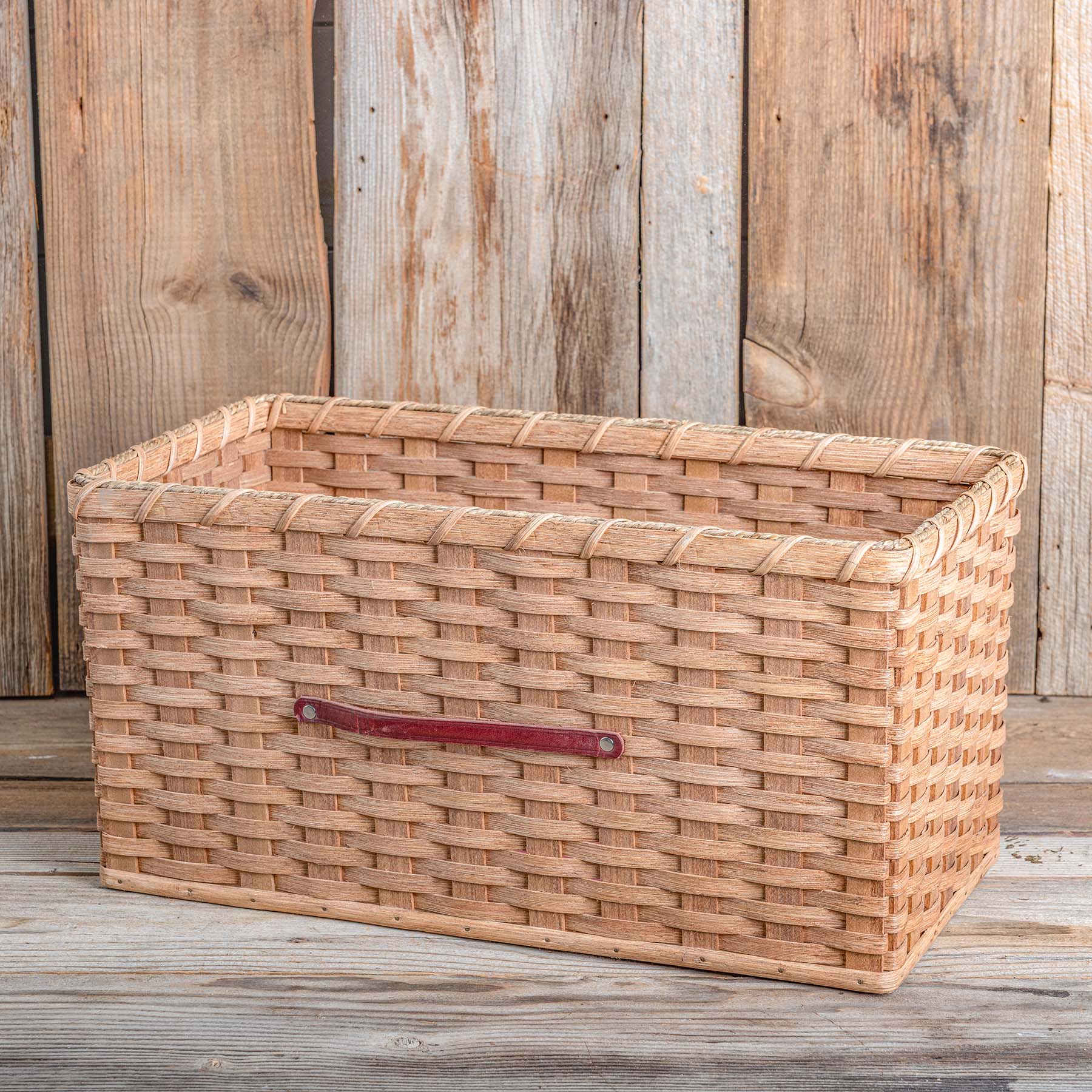 SALE! 22" x 11" x 11" Tall Amish Handmade Rectangle Basket