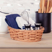 Small Kitchen & Bath Basket | Bread Serving or Counter Basket Plain