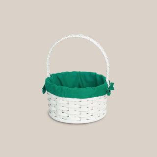 Amish Hand Sewn Pastel Liner for Small Round Easter Basket