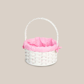 Amish Hand Sewn Pastel Liner for Small Round Easter Basket