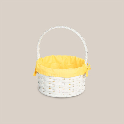Amish Hand Sewn Pastel Liner for Small Round Easter Basket