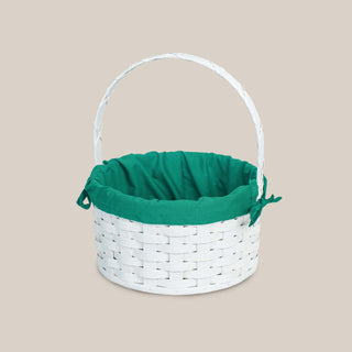 Amish Hand Sewn Pastel Liner for Medium Round Easter Basket