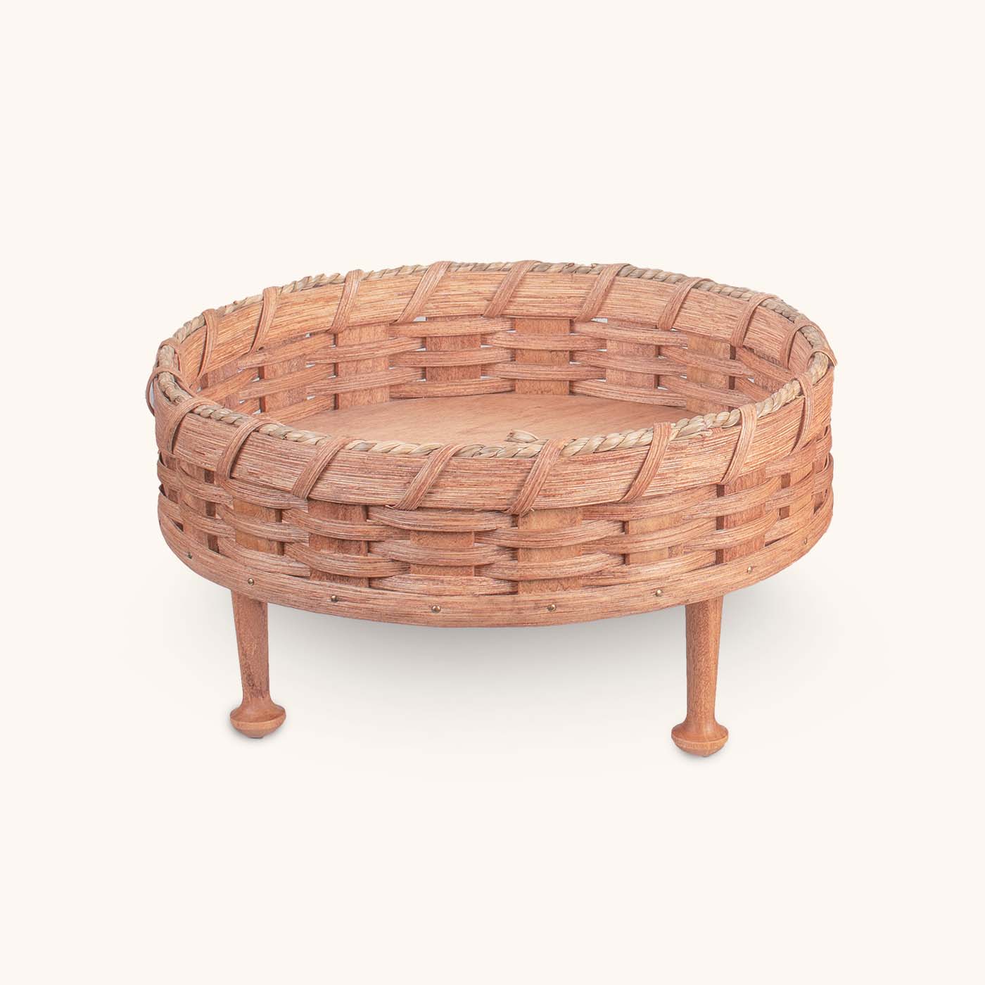 Optional Interior Sewing Tray Basket for Round Sewing Basket