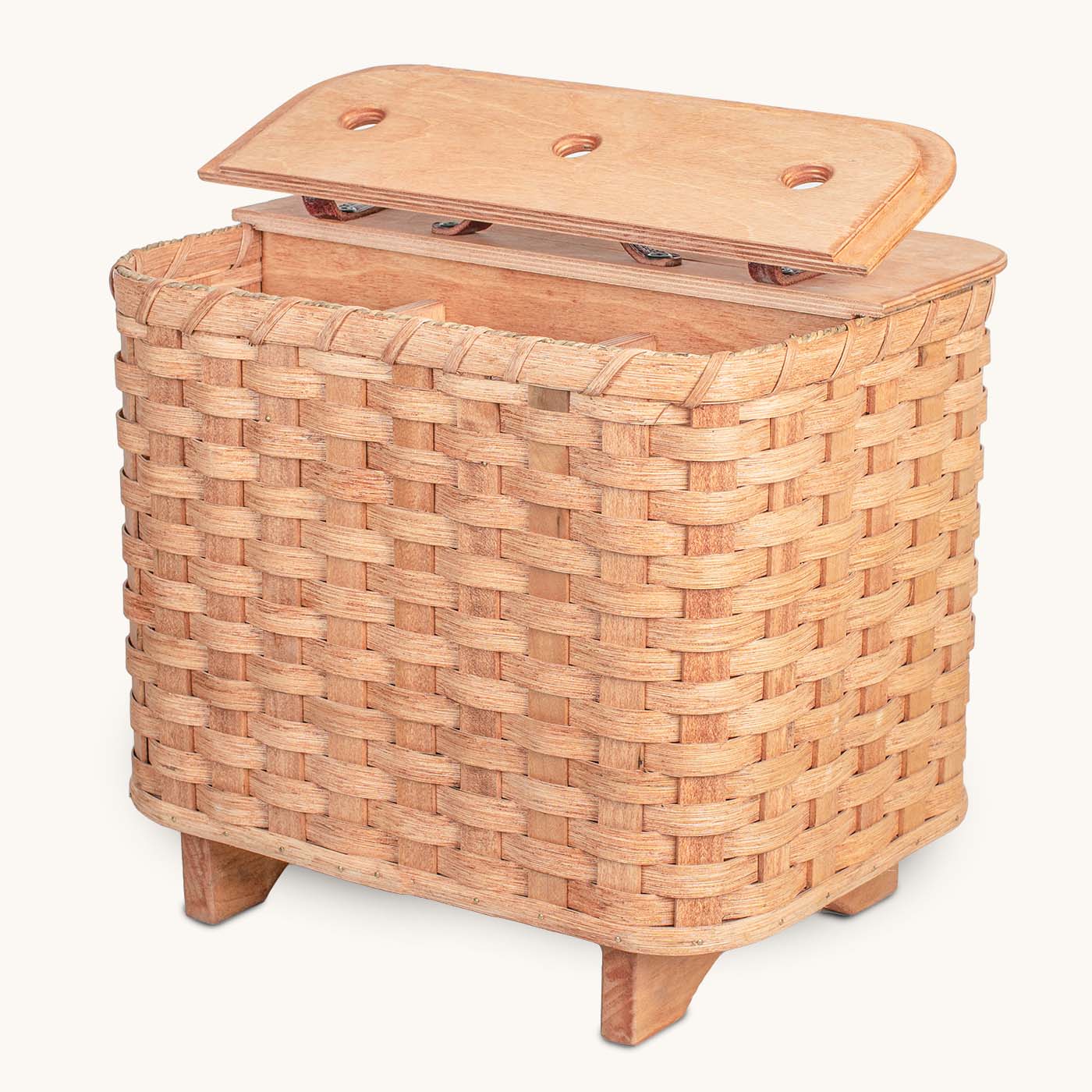 SALE! Knitting Basket | Amish Wicker Yarn Storage & Organizer