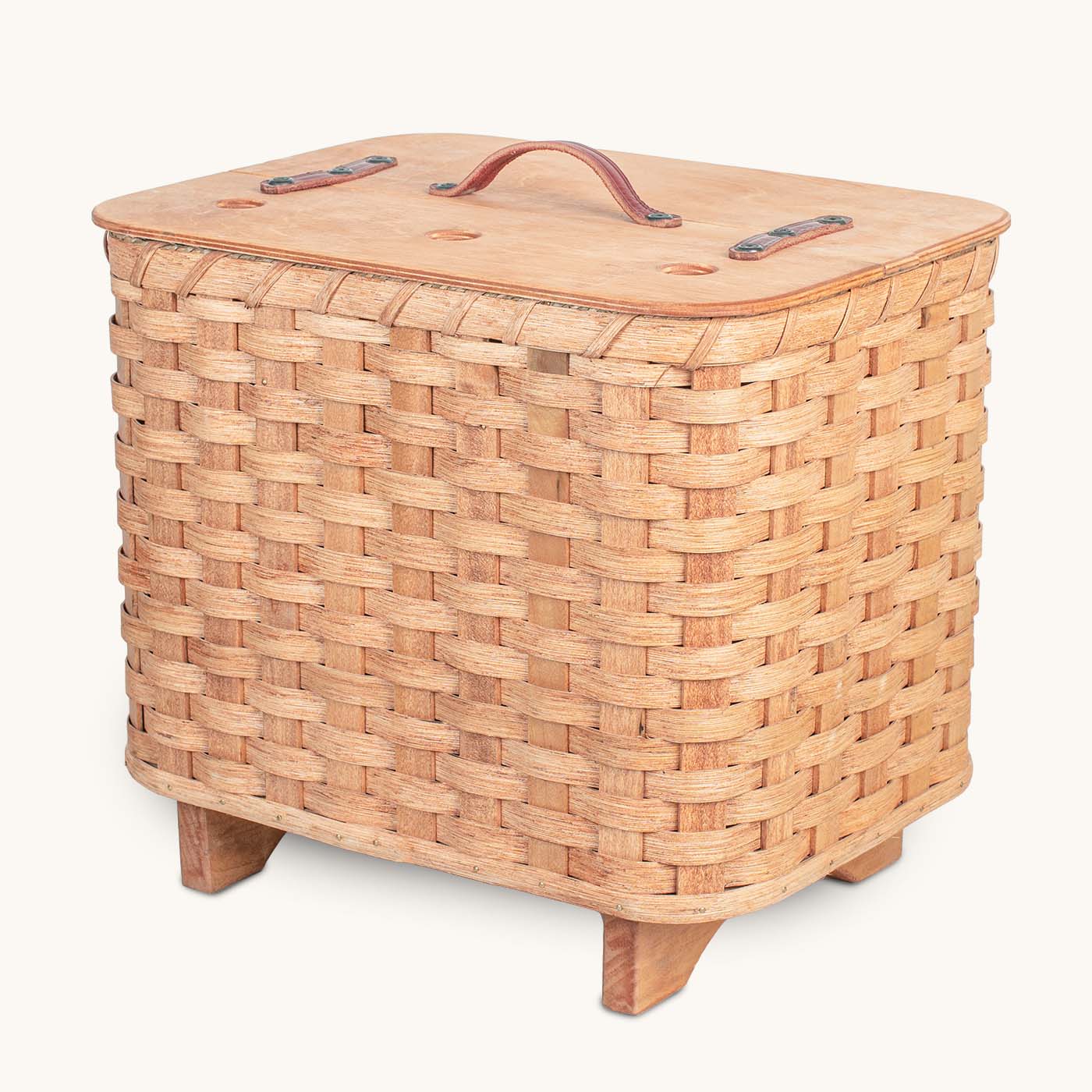 SALE! Knitting Basket | Amish Wicker Yarn Storage & Organizer