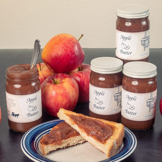 Amish Homemade Apple Butter | 10 oz Each 4 Jars