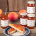 Amish Homemade Peach Jam | 10 oz Each 4 Jars