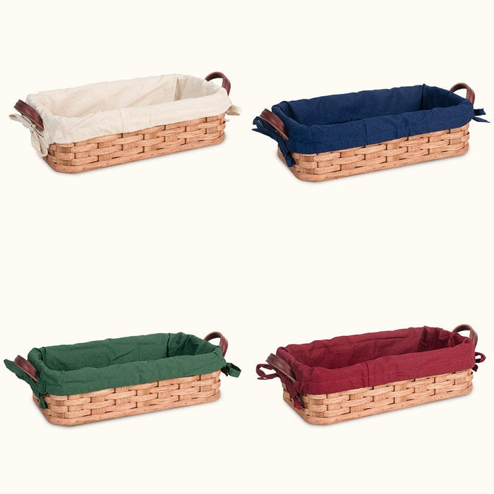 Amish Hand Sewn Basket Liner for Bread Basket