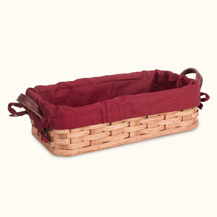 Amish Hand Sewn Basket Liner for Bread Basket Wine