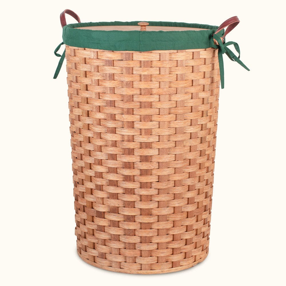 Amish Hand Sewn Liner for Large Round Hamper