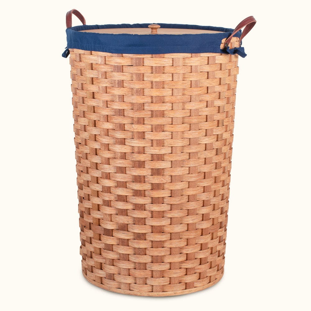 Amish Hand Sewn Liner for Large Round Hamper