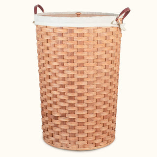 Amish Hand Sewn Liner for Large Round Hamper