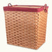 Amish Hand Sewn Liner for Large Square Hamper Wine