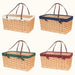 Amish Hand Sewn Liner for Large Vintage Picnic Basket