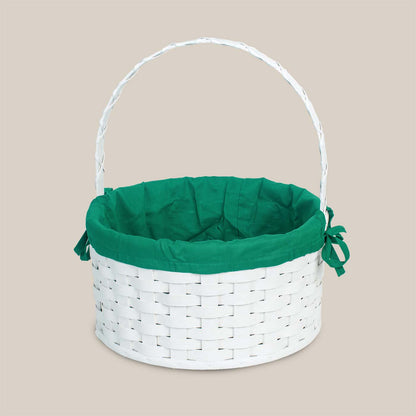 Amish Hand Sewn Pastel Liner for Large Round Easter Basket