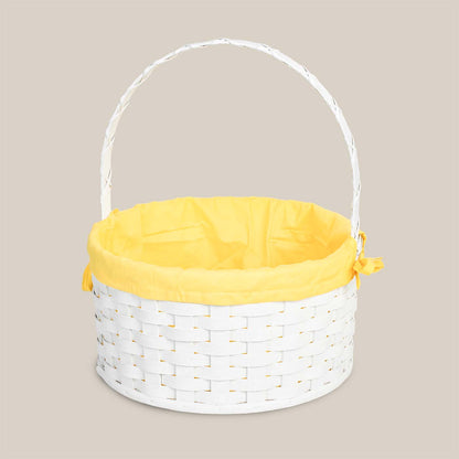 Amish Hand Sewn Pastel Liner for Large Round Easter Basket