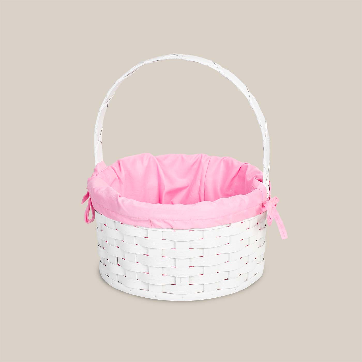 Amish Hand Sewn Pastel Liner for Medium Round Easter Basket