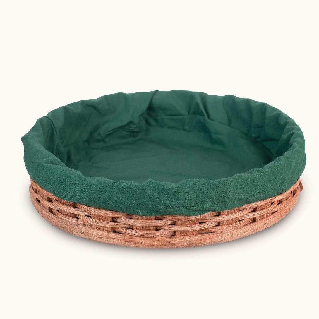 Basket Liner for 12” Lazy Susan Green
