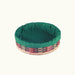 Basket Liner for Church Collection Offering Plate Green