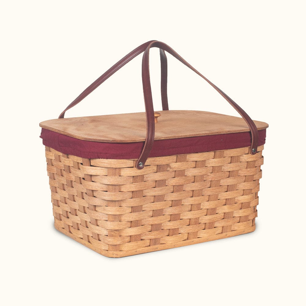 Hand Sewn Cloth Liner For Storage Trunk Organizer Wine