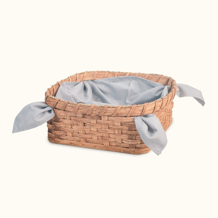 Optional Cloth Napkin Liner for Square Bread & Napkin Basket Grey