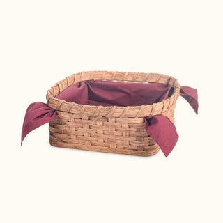 Optional Cloth Napkin Liner for Square Bread & Napkin Basket Wine