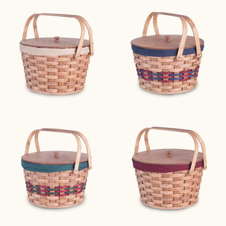 Optional Liner for Large Round Sewing & Knitting Basket