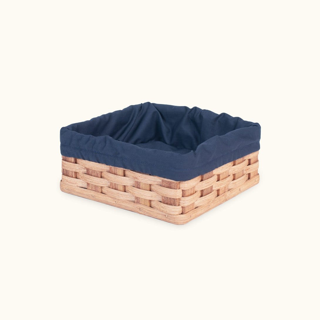 Optional Liner For Napkin Basket Blue
