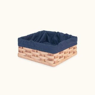 Optional Liner For Napkin Basket Blue
