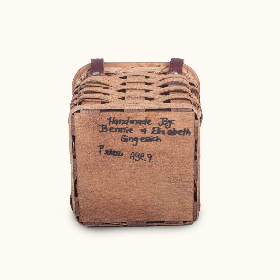 Square Tissue Box Holder | Amish Wicker Kleenex Box Cover