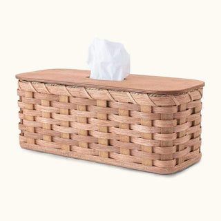 Amish Wicker Tank Topper Toilet Storage & Organizing Basket