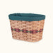 Large Front Bike Basket | Amish Wicker w/Quick Release Straps (Fits Small Dog)