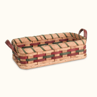 Amish Made Handwoven Bread Basket
