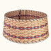 Christmas Tree Collar Decorative Ring - Amish Woven Wicker Wine & Blue