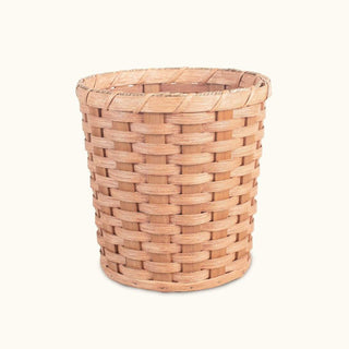 Deep Church Offering Basket | Large Wicker Collection Basket (10" Tall) Plain