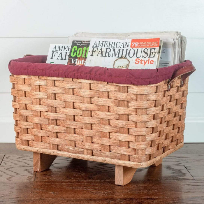 Storage Baskets for Shelves & More  Custom Designed Wicker Baskets — Amish  Baskets