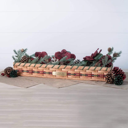 Large Table Centerpiece | Rustic Farmhouse Decorative Tray