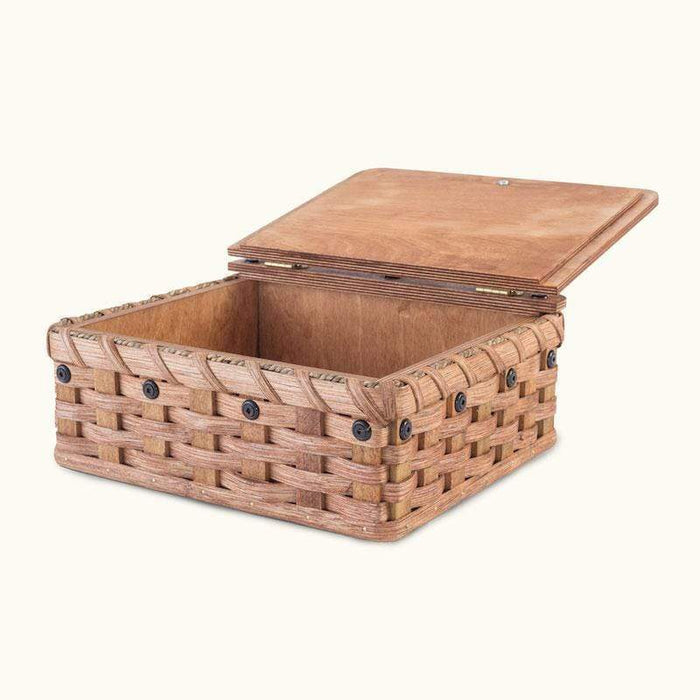 Amish Woven Wood Memory Keepsake Box or Small Jewelry Storage