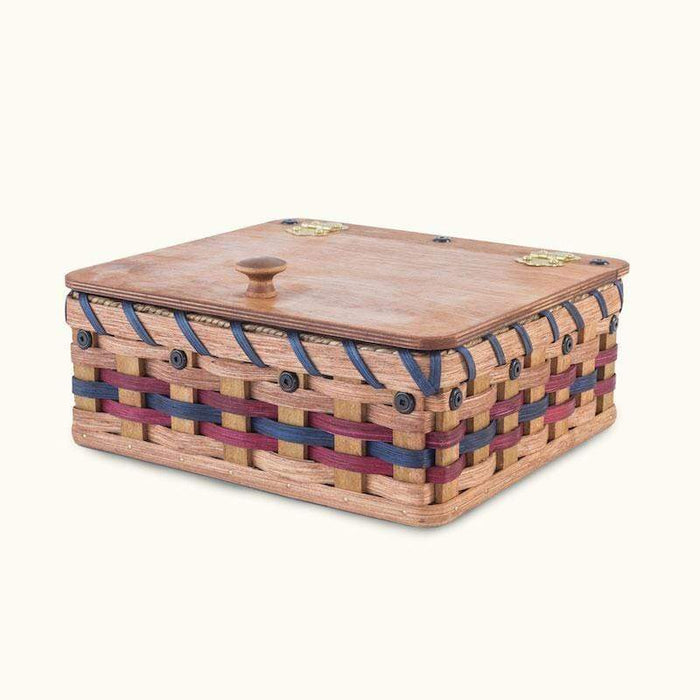 Amish Woven Wood Memory Keepsake Box or Small Jewelry Storage