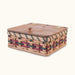 Amish Woven Wood Memory Keepsake Box or Small Jewelry Storage Wine & Green