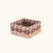 Amish Made Napkin Basket Wine & Green