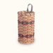 Grocery Bag Dispenser Basket | Amish Bag Dispenser for Plastic Bags Wine & Green